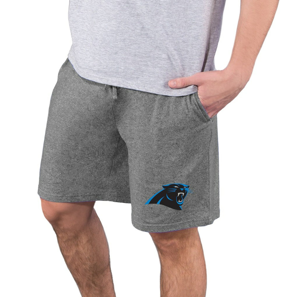 Concepts Sport Quest Knit Jam Shorts - Carolina Panthers