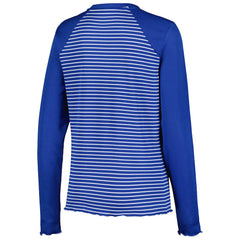 Antigua Women's Maverick Waffle Henley Long Sleeve T-Shirt - Buffalo Bills