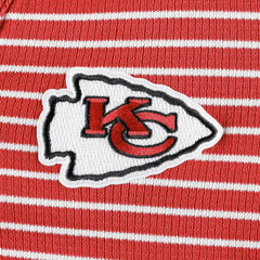 Antigua Women's Maverick Waffle Henley Long Sleeve T-Shirt - Kansas City Chiefs