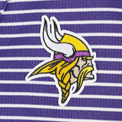 Antigua Women's Maverick Waffle Henley Long Sleeve T-Shirt - Minnesota Vikings