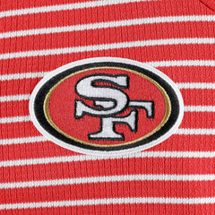 Antigua Women's Maverick Waffle Henley Long Sleeve T-Shirt - San Francisco 49ers