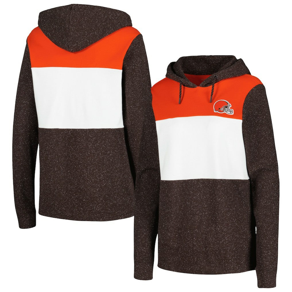 Antigua Women's Wicket Pullover Hoodie - Cleveland Browns
