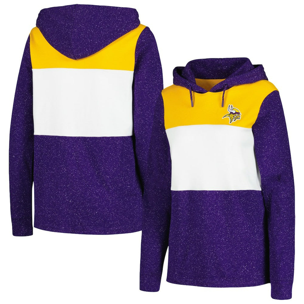 Antigua Women's Wicket Pullover Hoodie - Minnesota Vikings