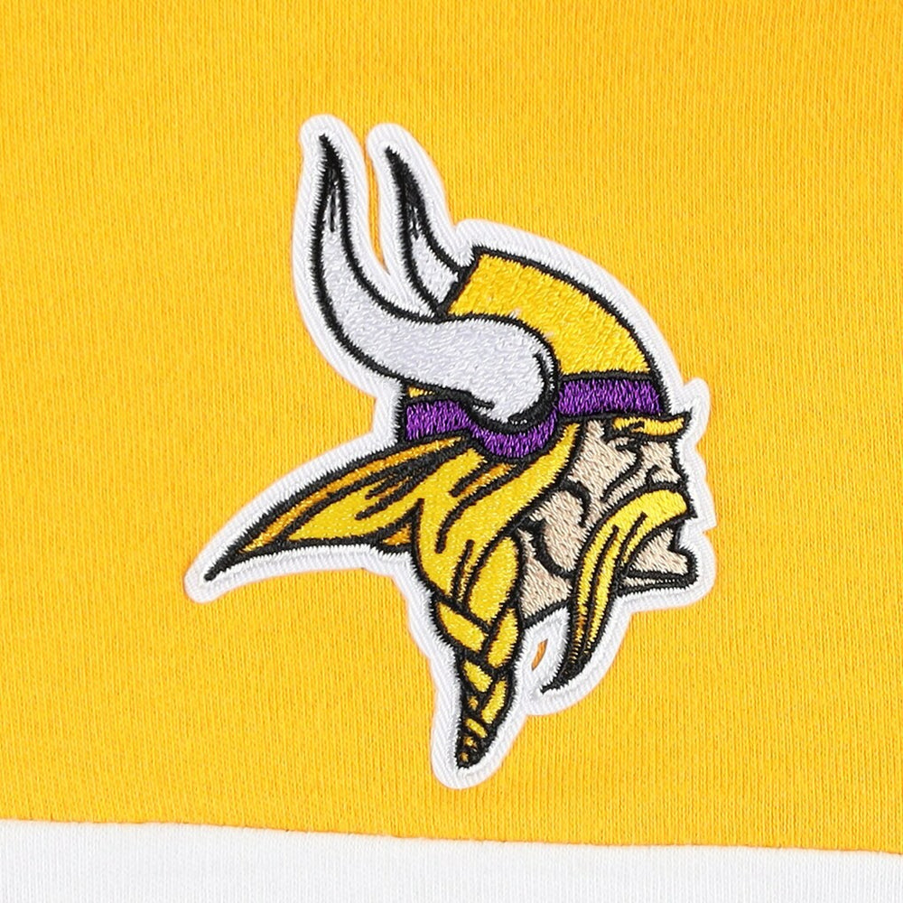 Antigua Women's Wicket Pullover Hoodie - Minnesota Vikings