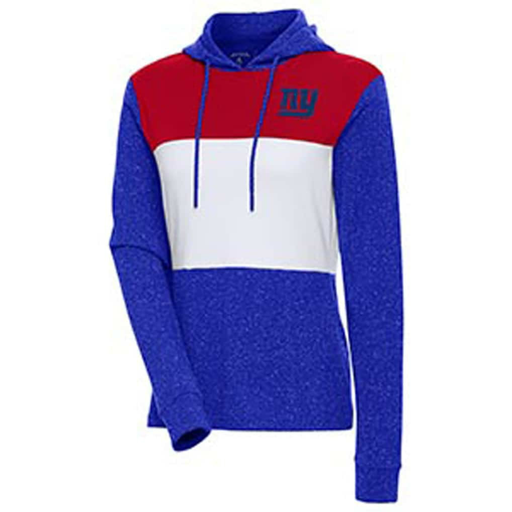 Antigua Women's Wicket Pullover Hoodie - New York Giants