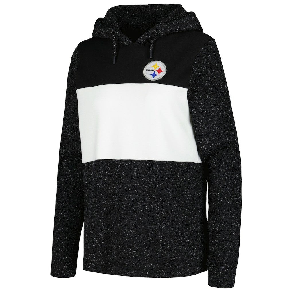 Antigua Women's Wicket Pullover Hoodie - Pittsburgh Steelers