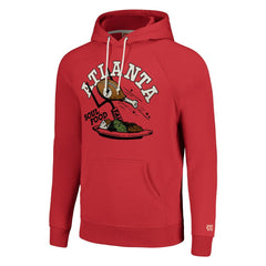 Homage Unisex NFL x Guy Fieri’s Flavortown Tri-Blend Pullover Hoodie - Atlanta Falcons
