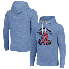 Homage Unisex NFL x Guy Fieri’s Flavortown Tri-Blend Pullover Hoodie - Carolina Panthers