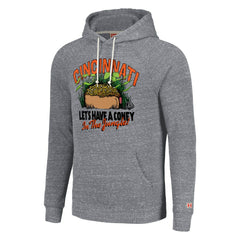 Homage Unisex NFL x Guy Fieri’s Flavortown Tri-Blend Pullover Hoodie - Cincinnati Bengals