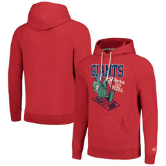 Homage Unisex NFL x Guy Fieri’s Flavortown Tri-Blend Pullover Hoodie - New York Giants