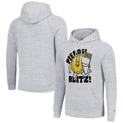 Homage Unisex NFL x Guy Fieri’s Flavortown Tri-Blend Pullover Hoodie - Pittsburgh Steelers