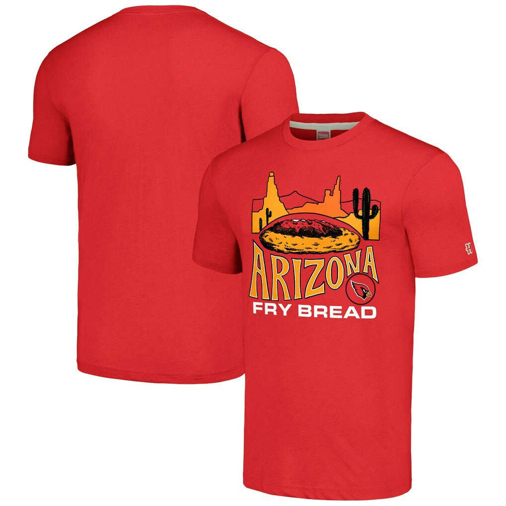 Homage Unisex NFL x Guy Fieri’s Flavortown Tri-Blend T-Shirt - Arizona Cardinals
