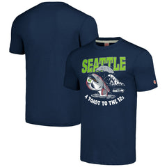 Homage Unisex NFL x Guy Fieri’s Flavortown Tri-Blend T-Shirt - Seattle Seahawks