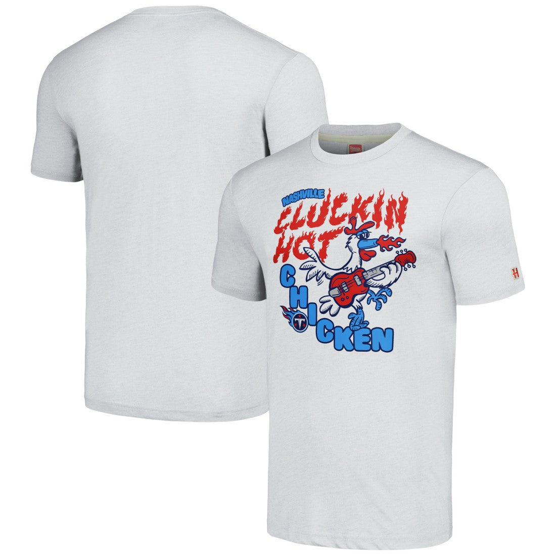 Homage Unisex NFL x Guy Fieri’s Flavortown Tri-Blend T-Shirt - Tennessee Titans