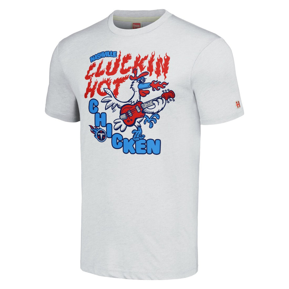 Homage Unisex NFL x Guy Fieri’s Flavortown Tri-Blend T-Shirt - Tennessee Titans