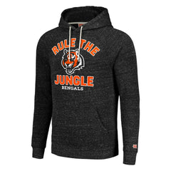 Homage Unisex Hyperlocal Raglan Pullover Hoodie - Cincinnati Bengals