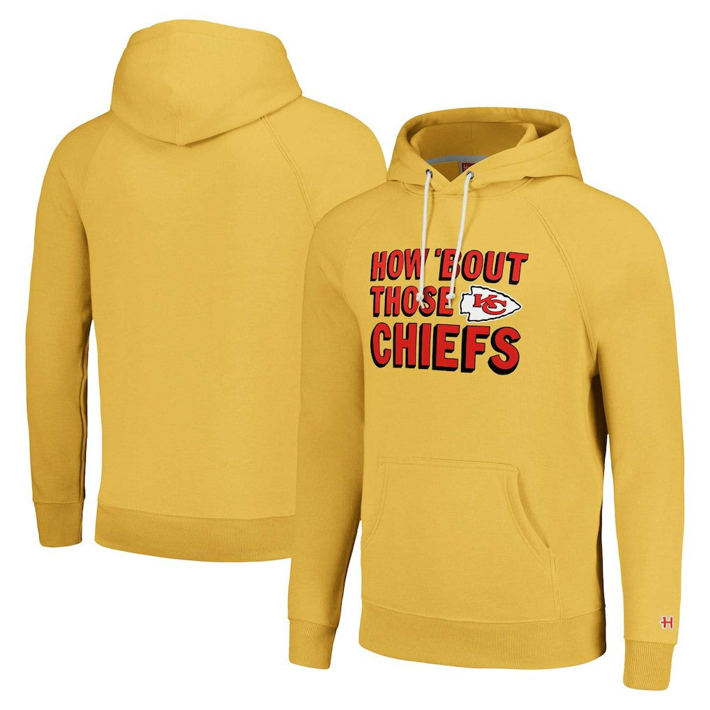 Homage Unisex Hyperlocal Raglan Pullover Hoodie - Kansas City Chiefs