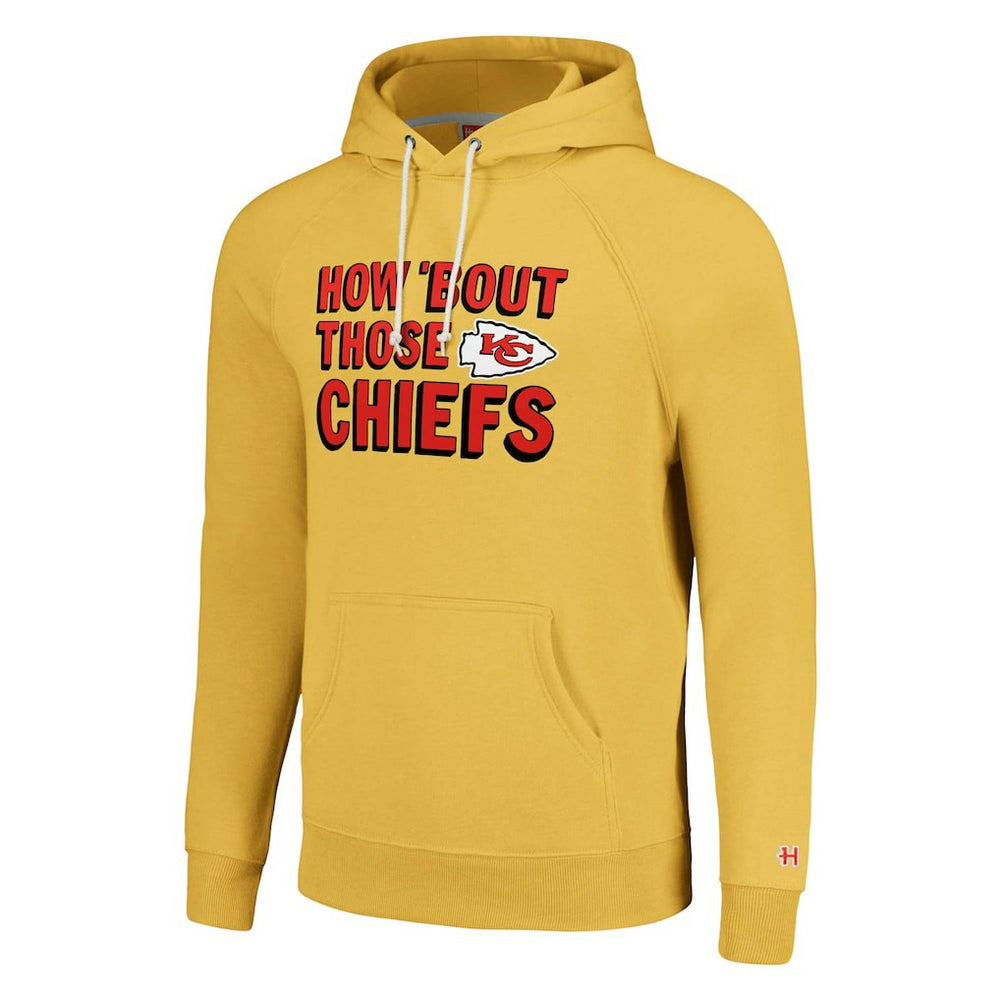 Homage Unisex Hyperlocal Raglan Pullover Hoodie - Kansas City Chiefs