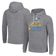 Homage Unisex Hyperlocal Raglan Pullover Hoodie - Los Angeles Chargers