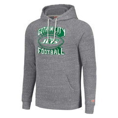 Homage Unisex Hyperlocal Raglan Pullover Hoodie - New York Jets