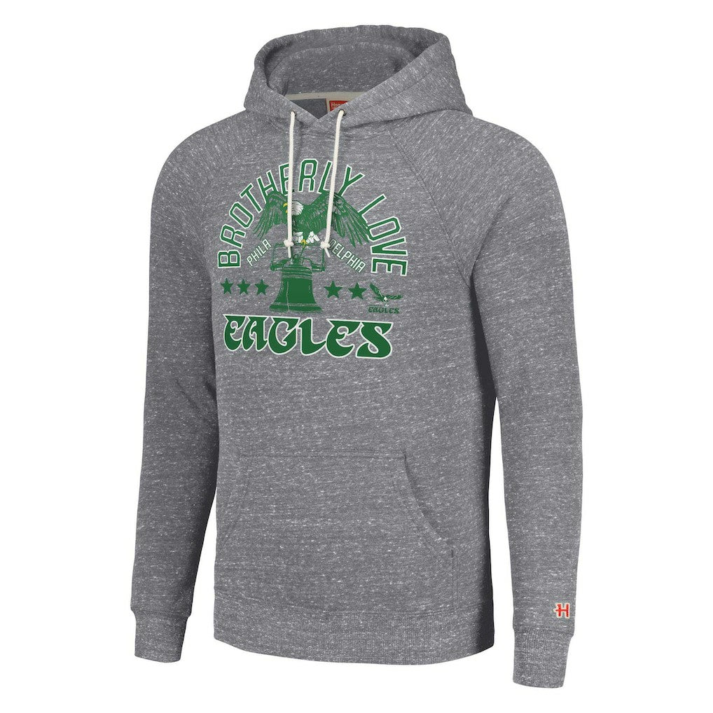 Homage Unisex Hyperlocal Raglan Pullover Hoodie - Philadelphia Eagles