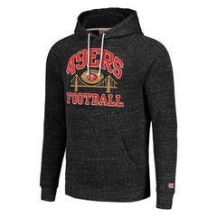 Homage Unisex Hyperlocal Raglan Pullover Hoodie - San Francisco 49ers