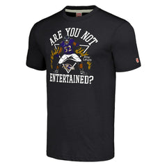 Ray Lewis  Homage Unisex Unisex Caricature Retired Player Tri-Blend T-Shirt - Baltimore Ravens