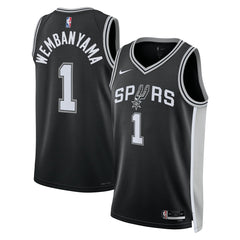 NBA Victor Wembanyama San Antonio Spurs Unisex 2023 NBA Draft First Round Pick Swingman Jersey