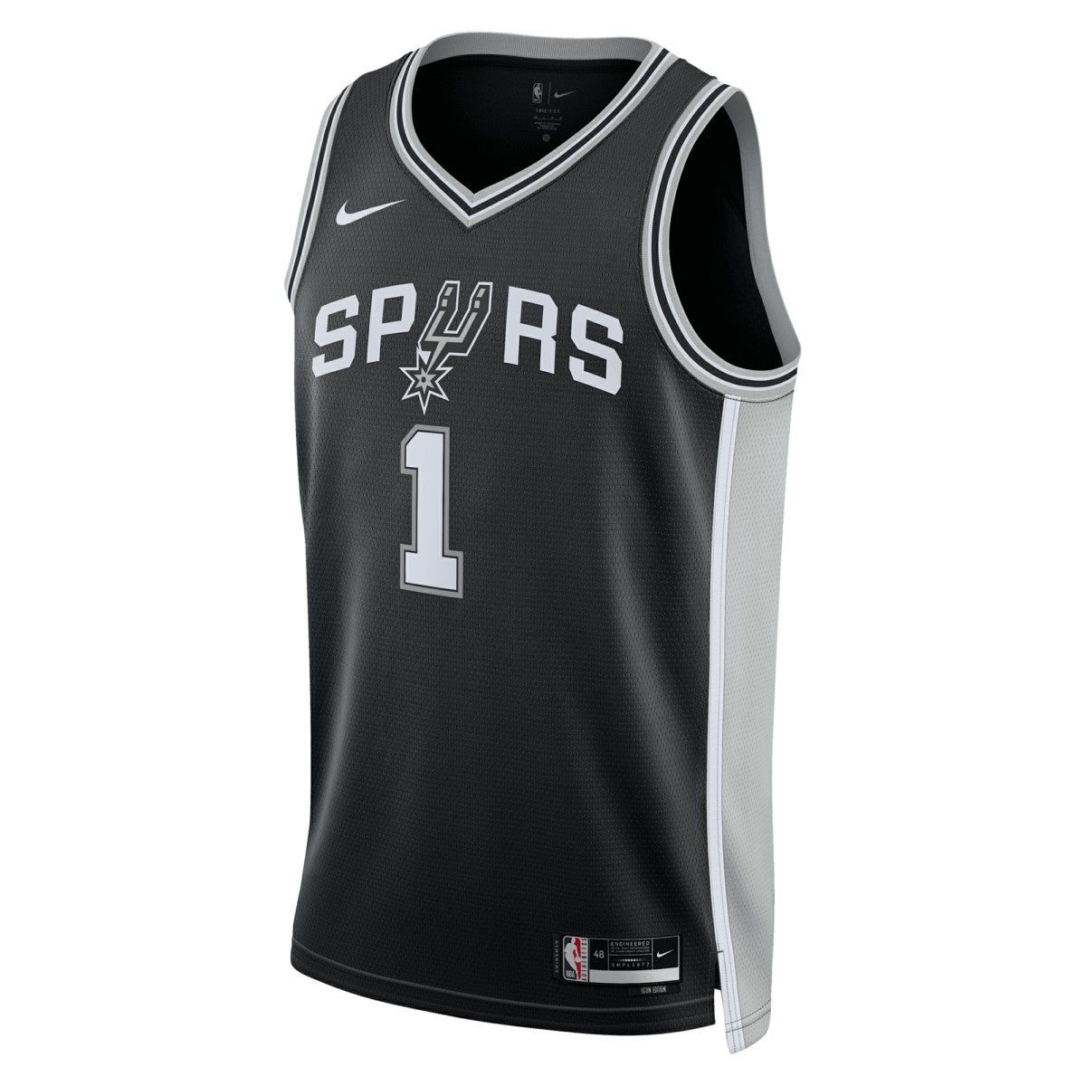 NBA Victor Wembanyama San Antonio Spurs Unisex 2023 NBA Draft First Round Pick Swingman Jersey