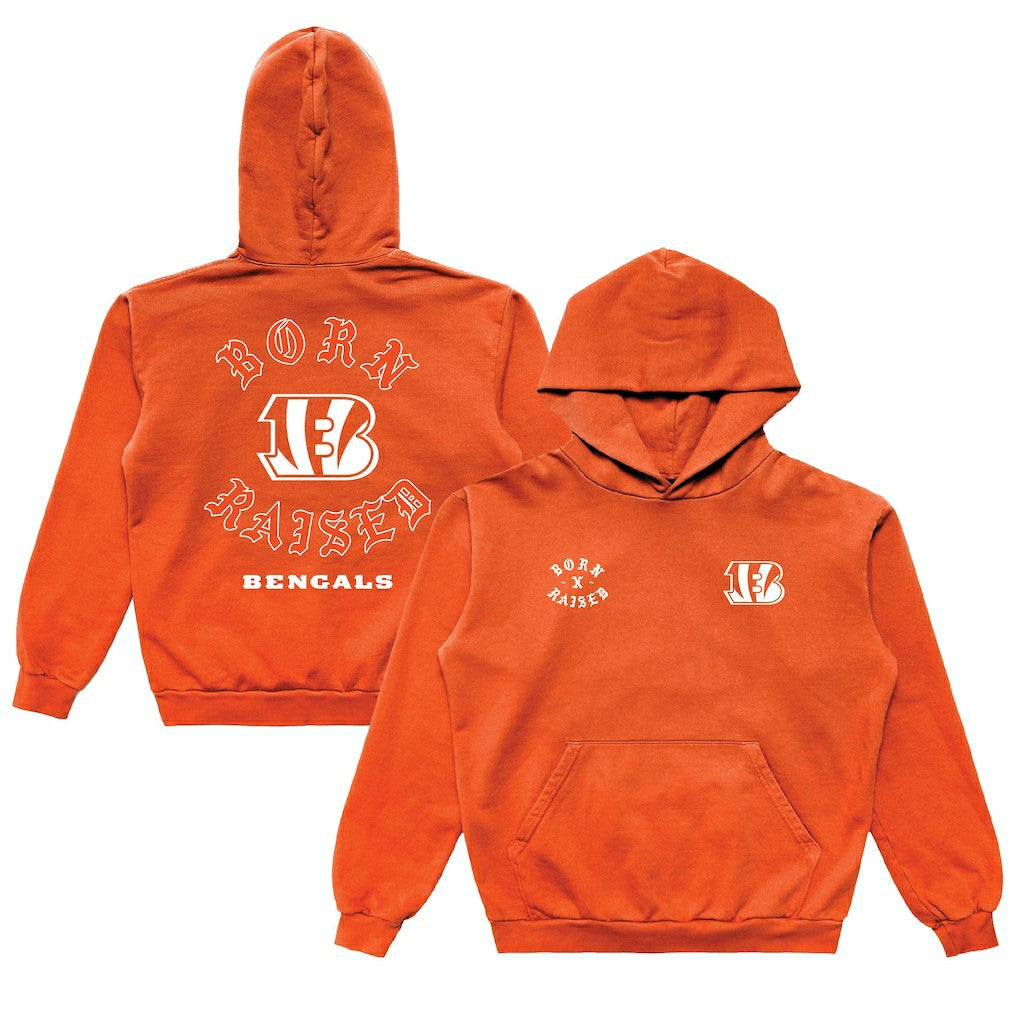 Born x Raised Unisex Pullover Hoodie - Cincinnati Bengals