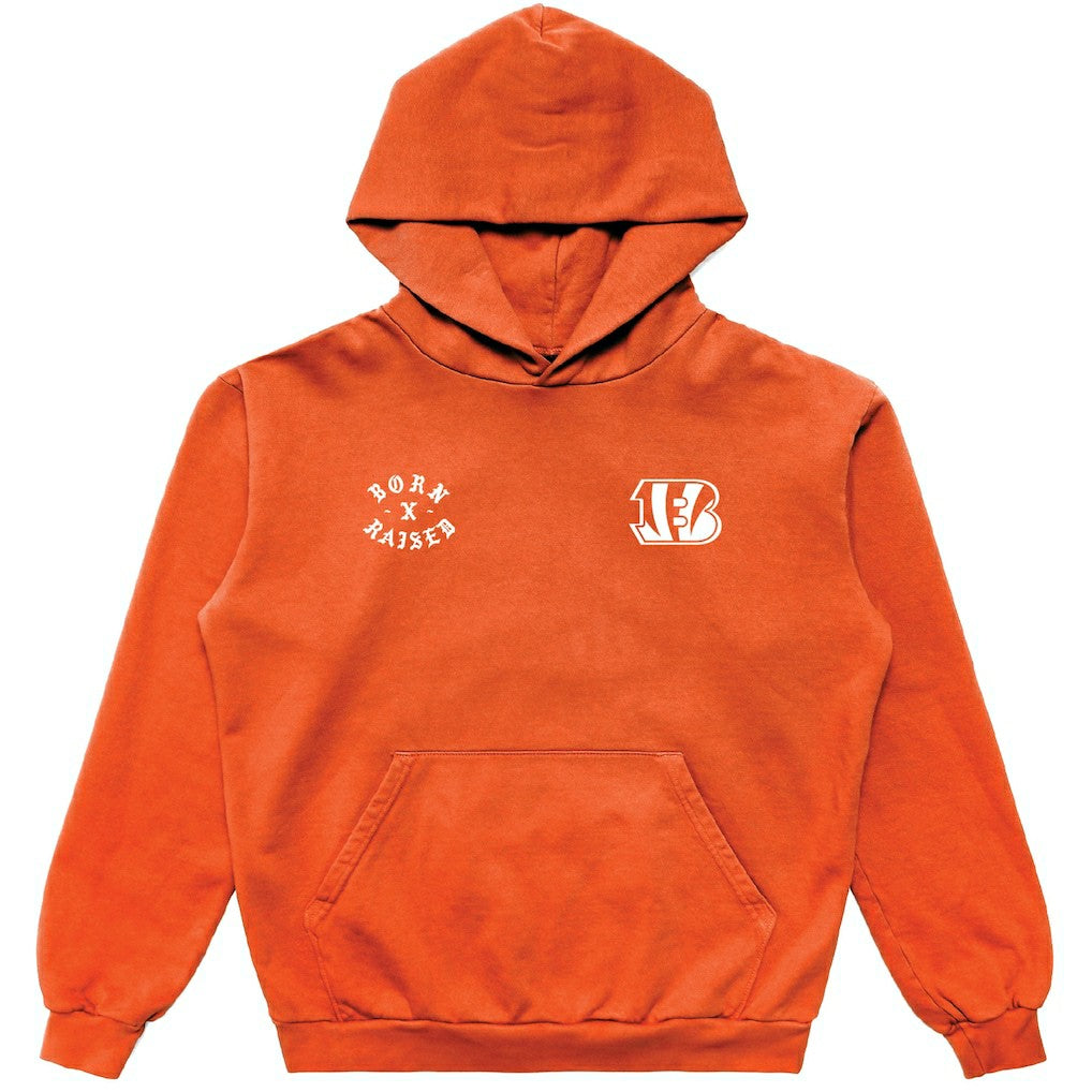 Born x Raised Unisex Pullover Hoodie - Cincinnati Bengals