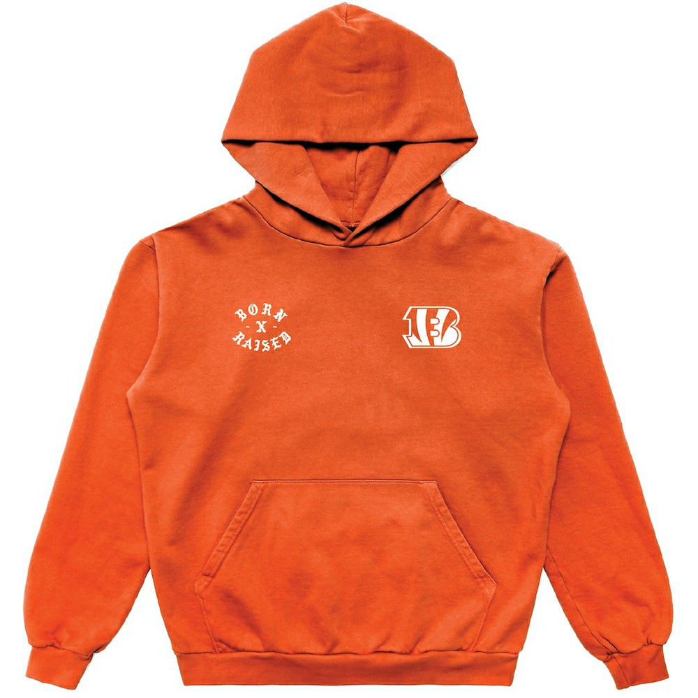 Born x Raised Unisex Pullover Hoodie - Cincinnati Bengals