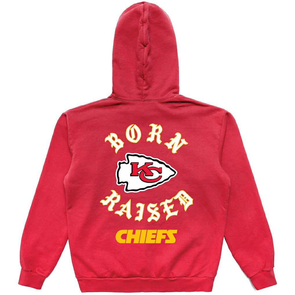 Born x Raised Unisex Pullover Hoodie - Kansas City Chiefs