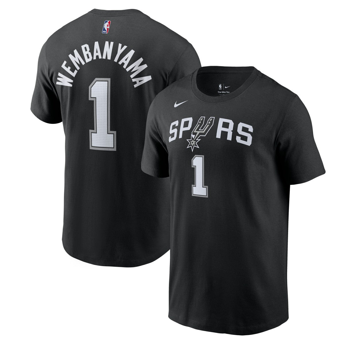 NBA Victor Wembanyama San Antonio Spurs Icon 2022/23 Name & Number T-Shirt