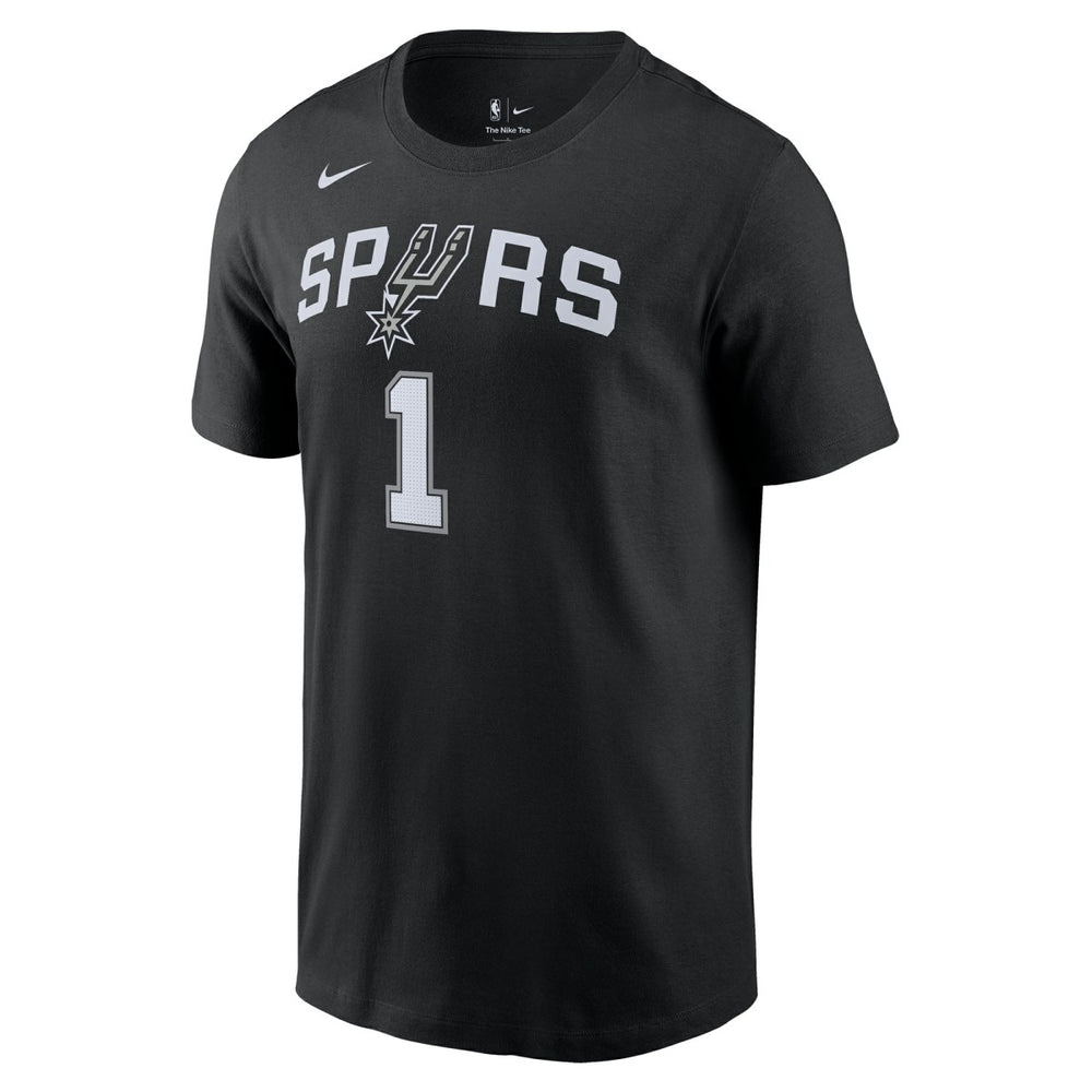 NBA Victor Wembanyama San Antonio Spurs Icon 2022/23 Name & Number T-Shirt