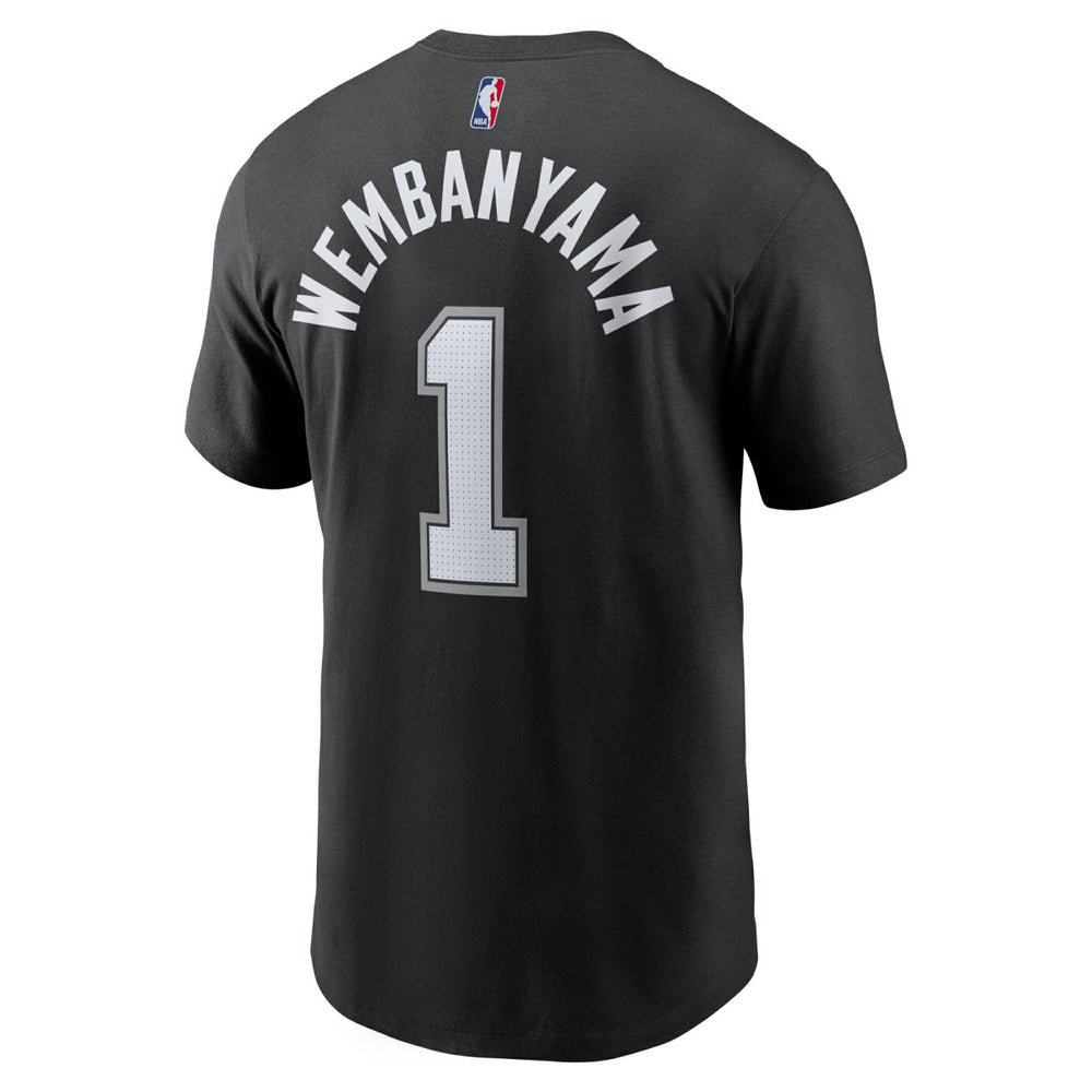NBA Victor Wembanyama San Antonio Spurs Icon 2022/23 Name & Number T-Shirt