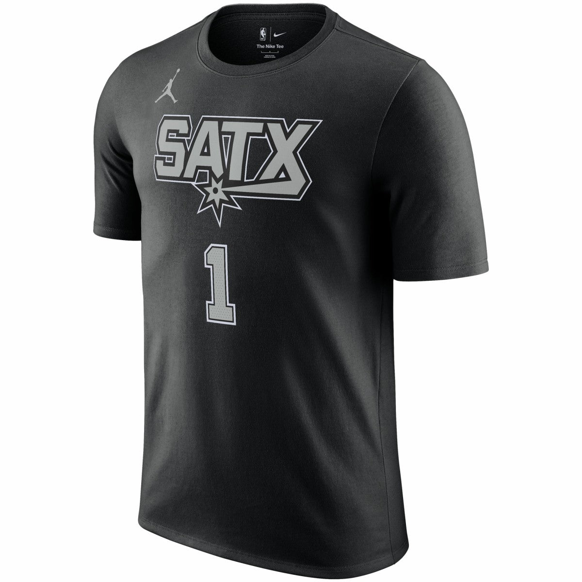 NBA Victor Wembanyama San Antonio Spurs Jordan Brand 2022/23 Statement Edition Name & Number T-Shirt