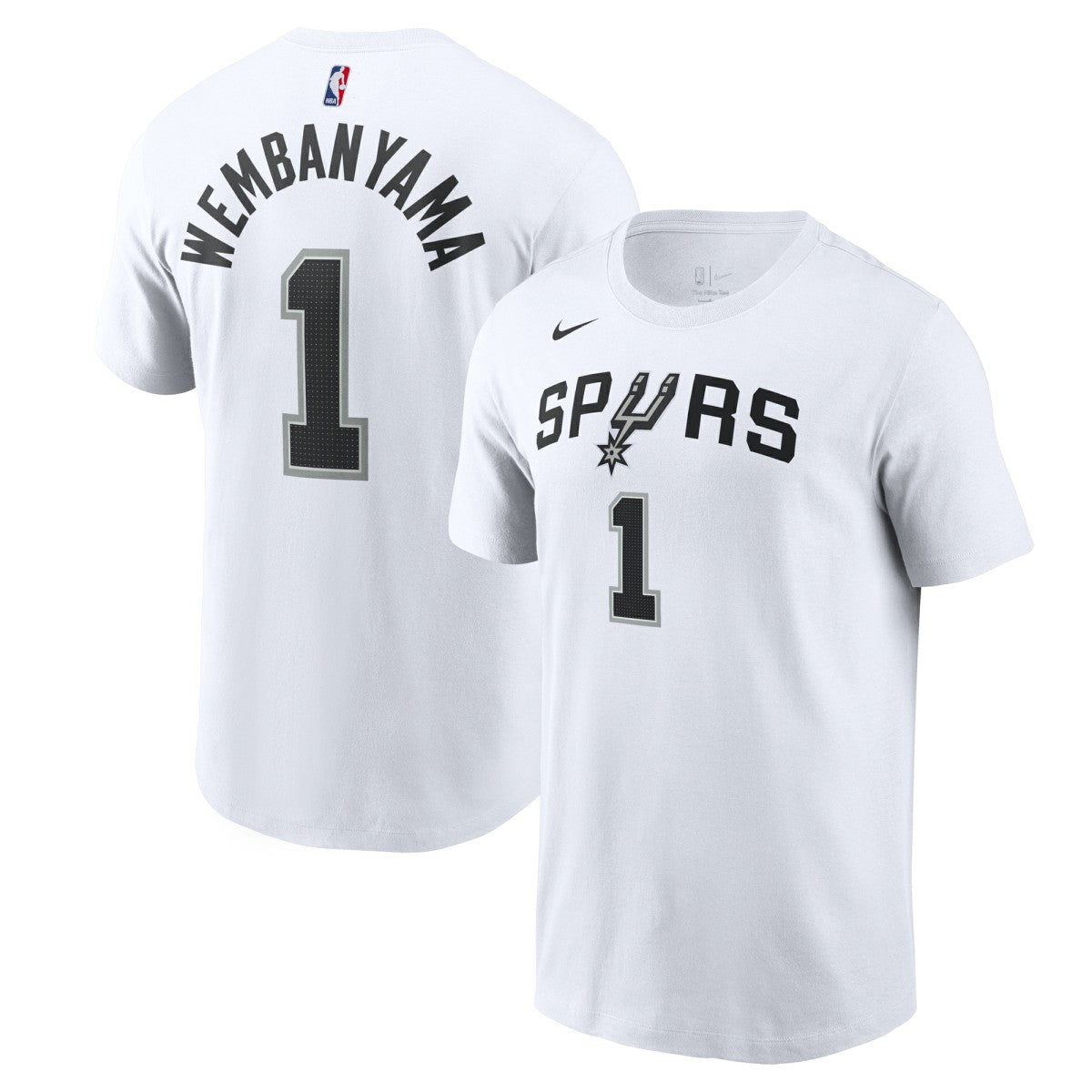 NBA Victor Wembanyama San Antonio Spurs Icon 2022/23 Name & Number T-Shirt