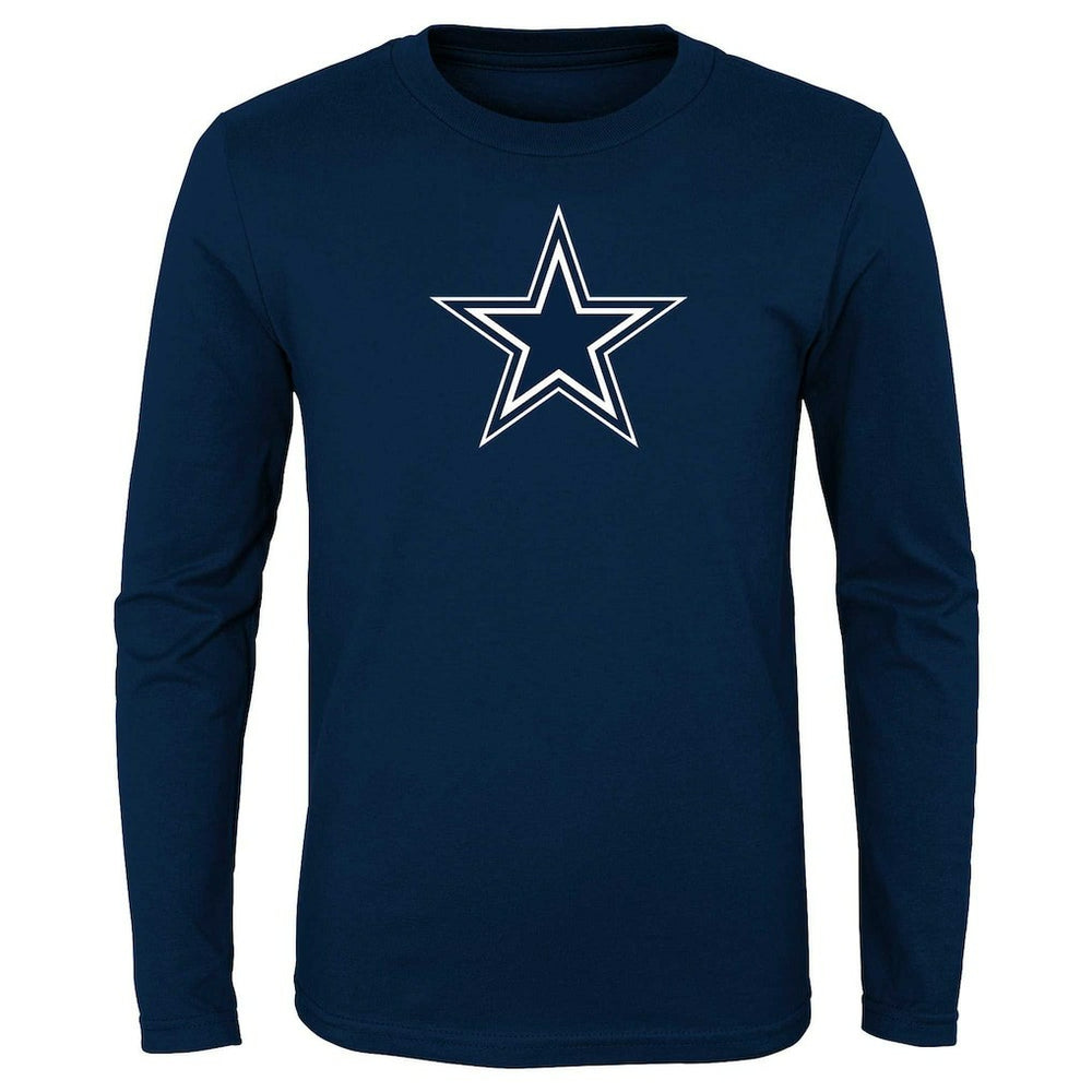 Preschool Primary Logo Long Sleeve T-Shirt - Dallas Cowboys