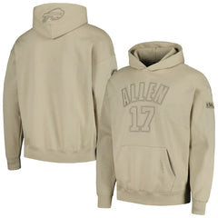 Josh Allen  Pro Standard Player Name & Number Pullover Hoodie - Buffalo Bills