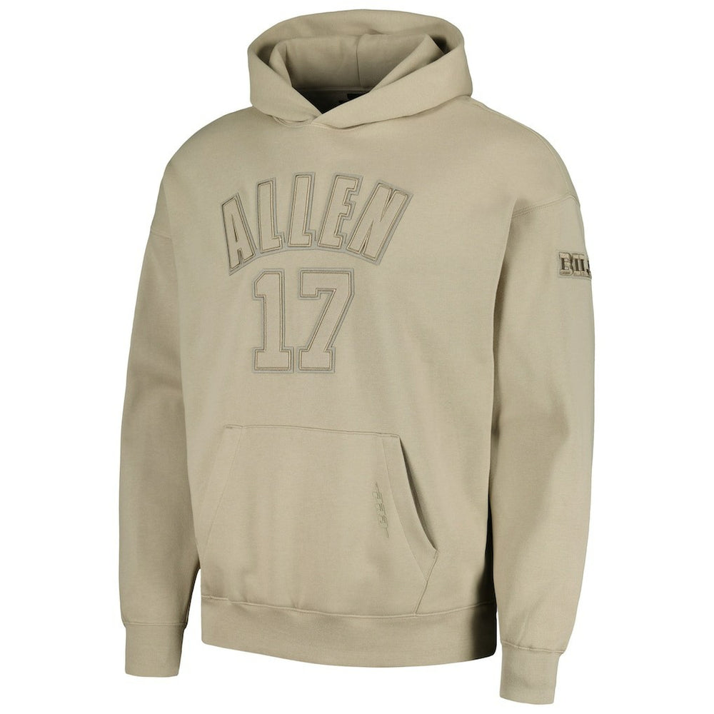 Josh Allen  Pro Standard Player Name & Number Pullover Hoodie - Buffalo Bills