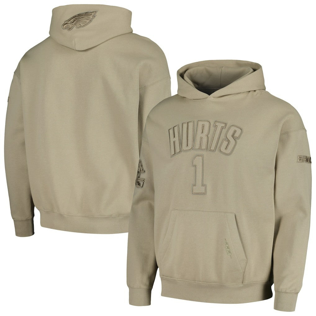 Jalen Hurts  Pro Standard Player Name & Number Pullover Hoodie - Philadelphia Eagles