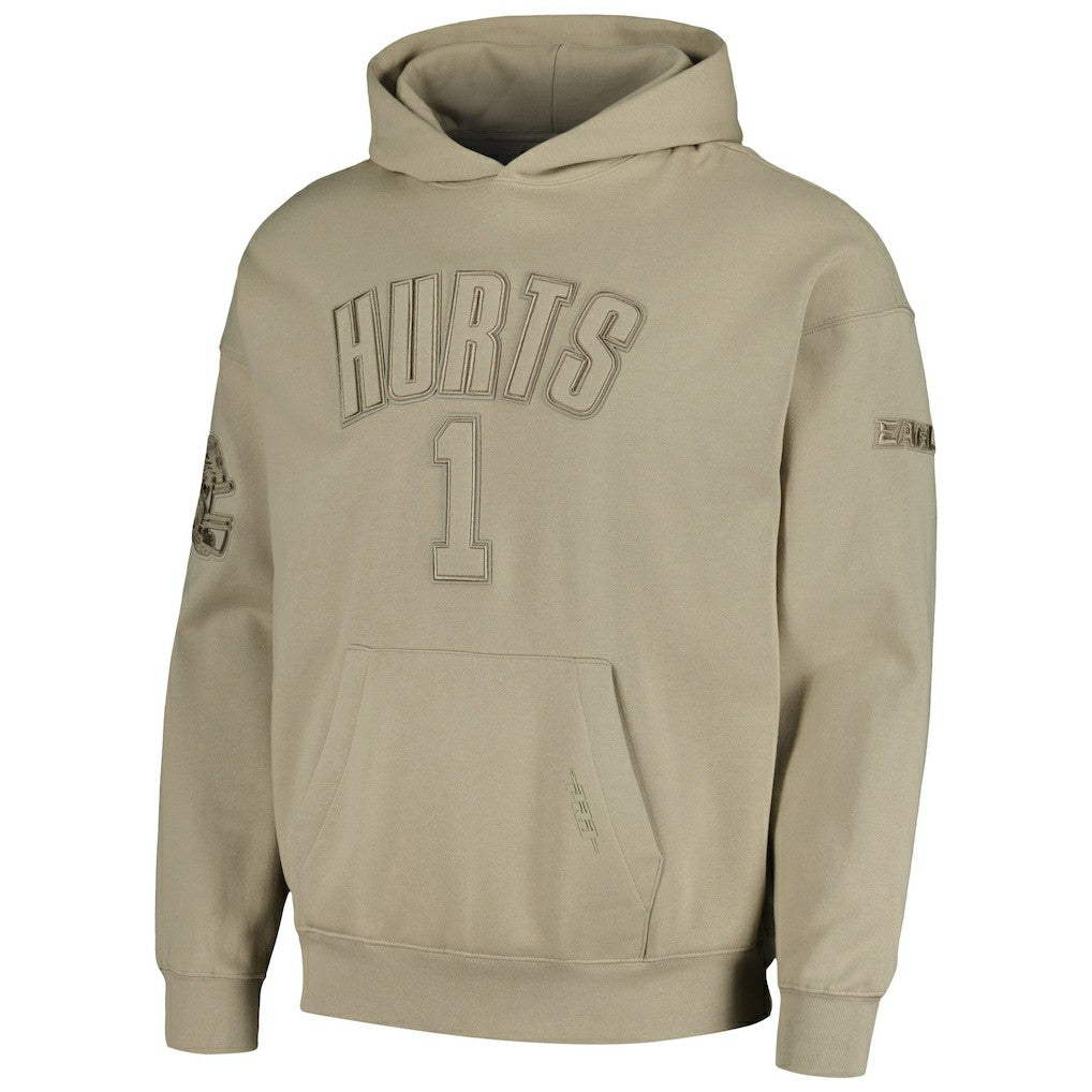Jalen Hurts  Pro Standard Player Name & Number Pullover Hoodie - Philadelphia Eagles