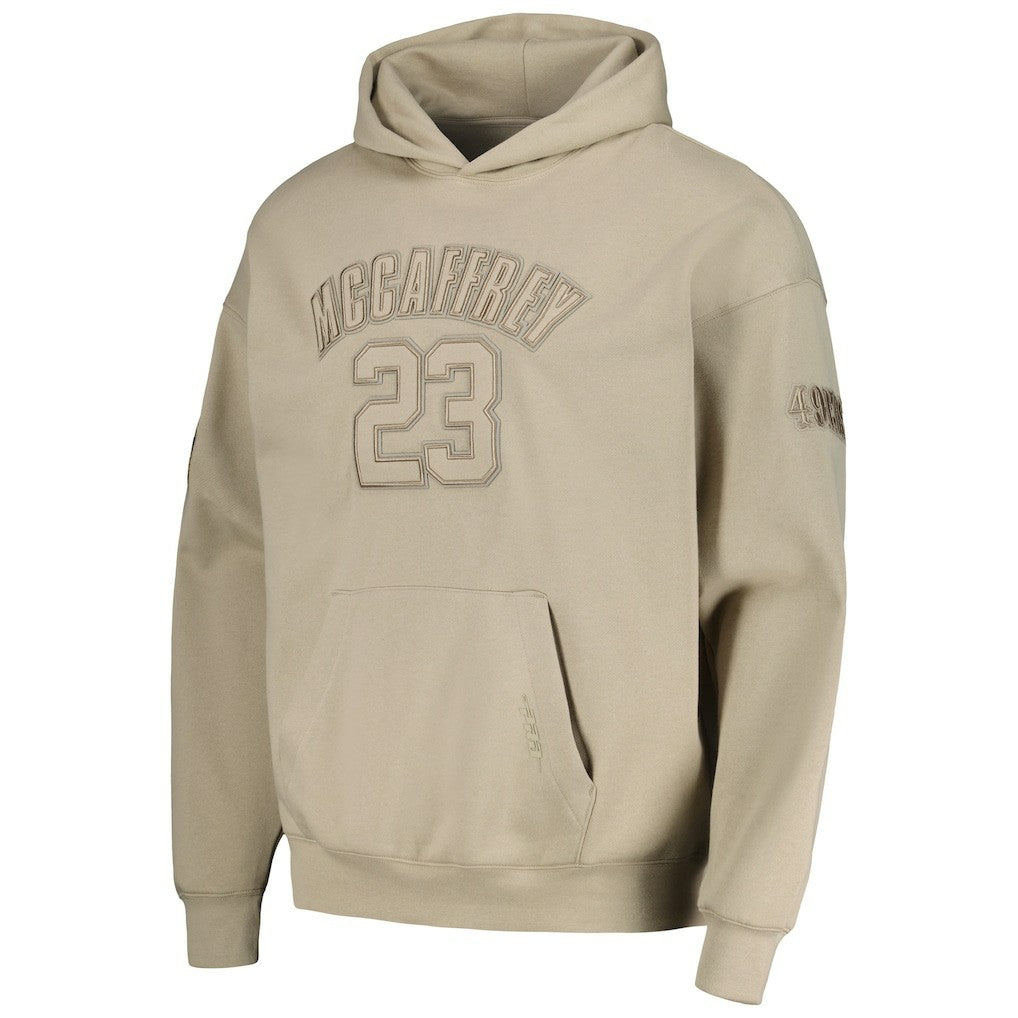 Christian McCaffrey  Pro Standard Player Name & Number Pullover Hoodie - San Francisco 49ers