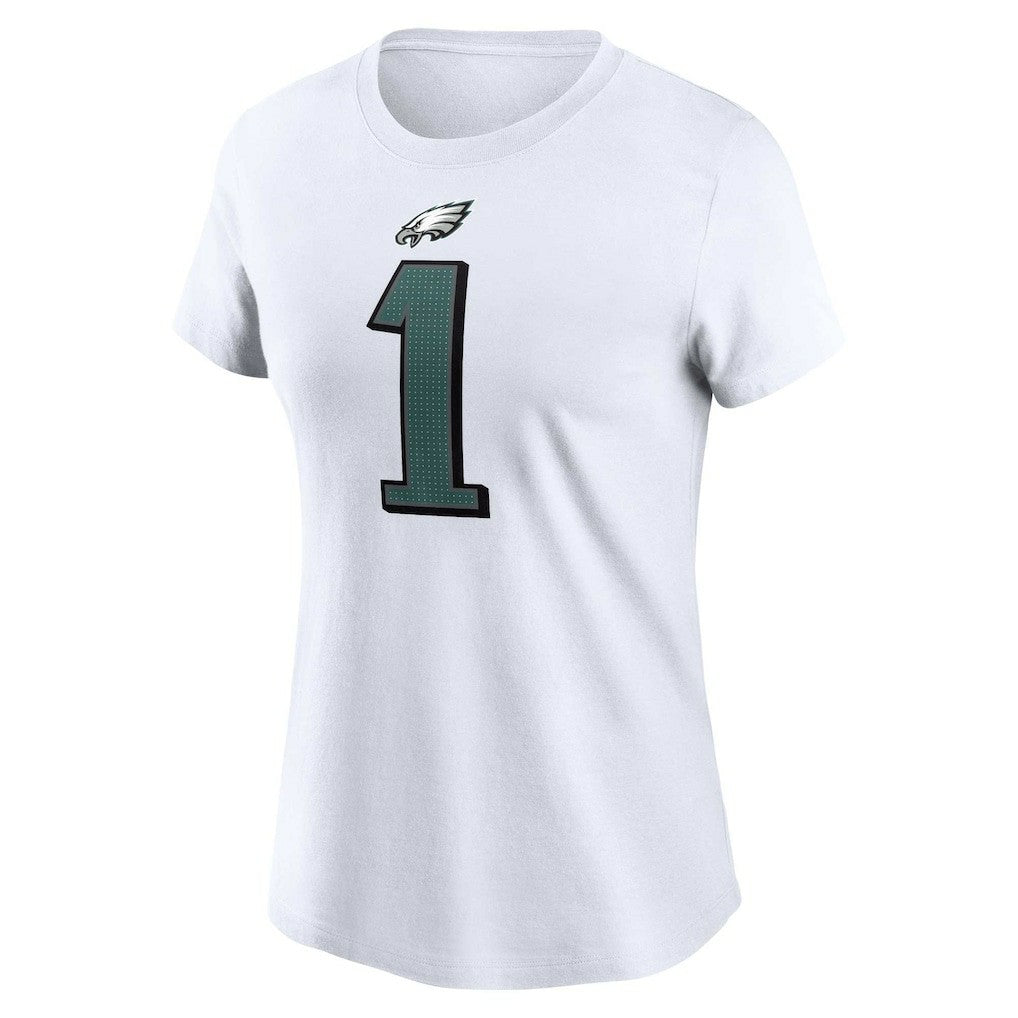 Jalen Hurts  Women's Player Name & Number T-Shirt - Philadelphia Eagles