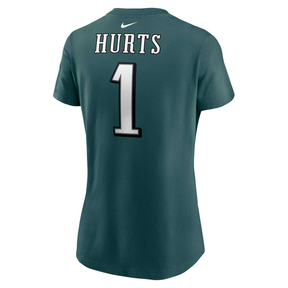 Jalen Hurts  Women's Player Name & Number T-Shirt - Philadelphia Eagles