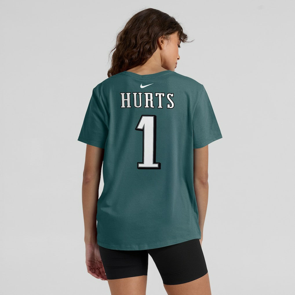 Jalen Hurts  Women's Player Name & Number T-Shirt - Philadelphia Eagles