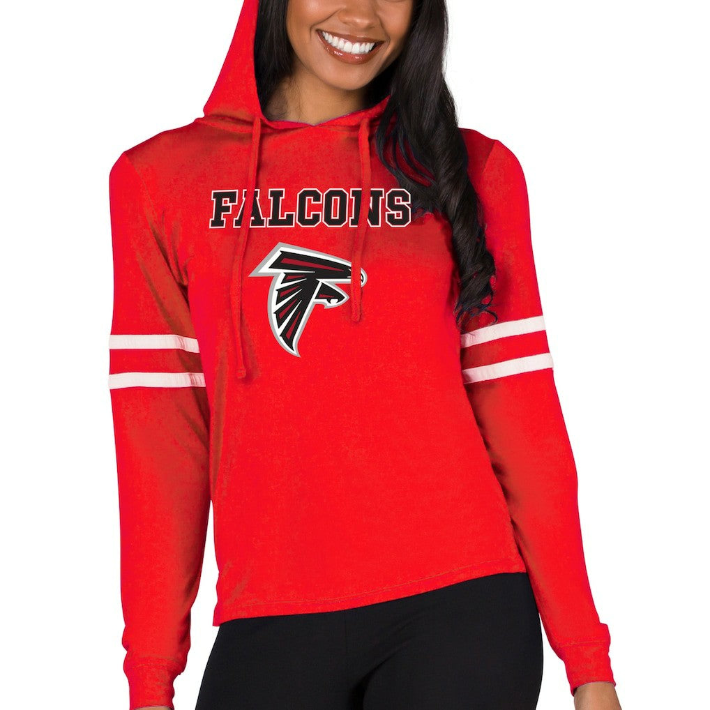 Concepts Sport Women's Marathon Lightweight Lounge Pullover Hoodie - Atlanta Falcons