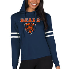 Concepts Sport Women's Marathon Lightweight Lounge Pullover Hoodie - Chicago Bears