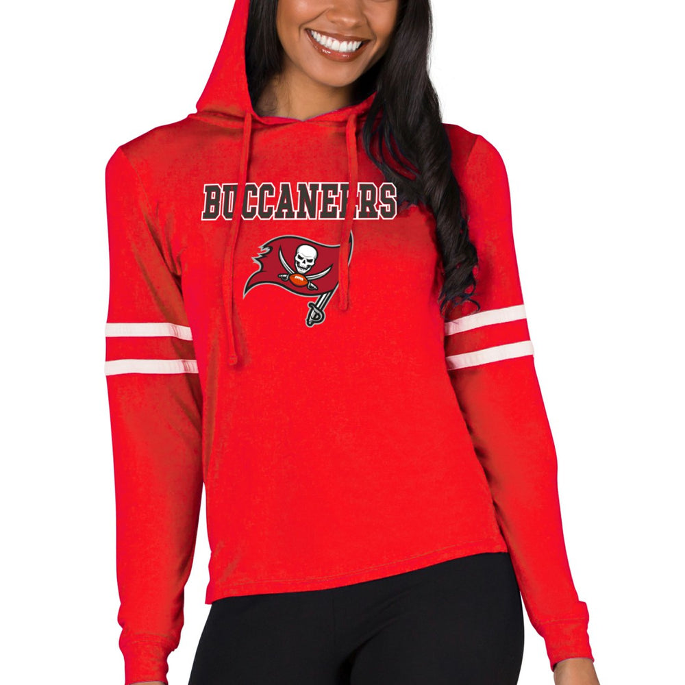 Concepts Sport Women's Marathon Lightweight Lounge Pullover Hoodie - Tampa Bay Buccaneers